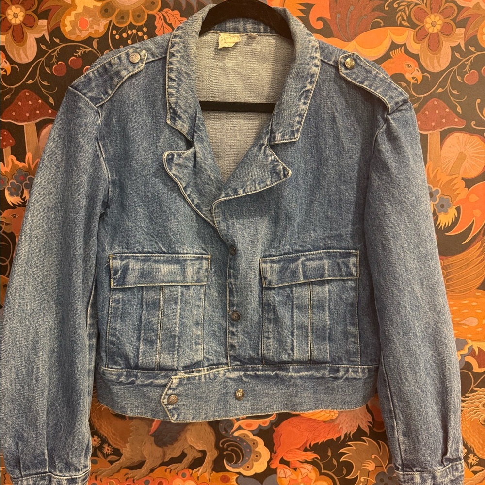 1980s Original BONGO cropped Denim Jacket